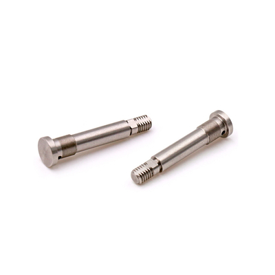 CNC Machined Stainless Steel Screws with 0.02mm Tolerance