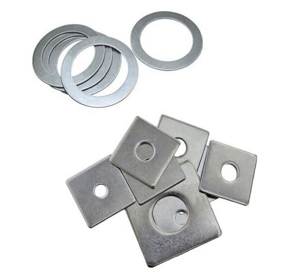 Customized Sizes Stainless Steel Shim Flat Washer with 0.02mm Tolerance and 100% QC Inspection for Machinery Applications